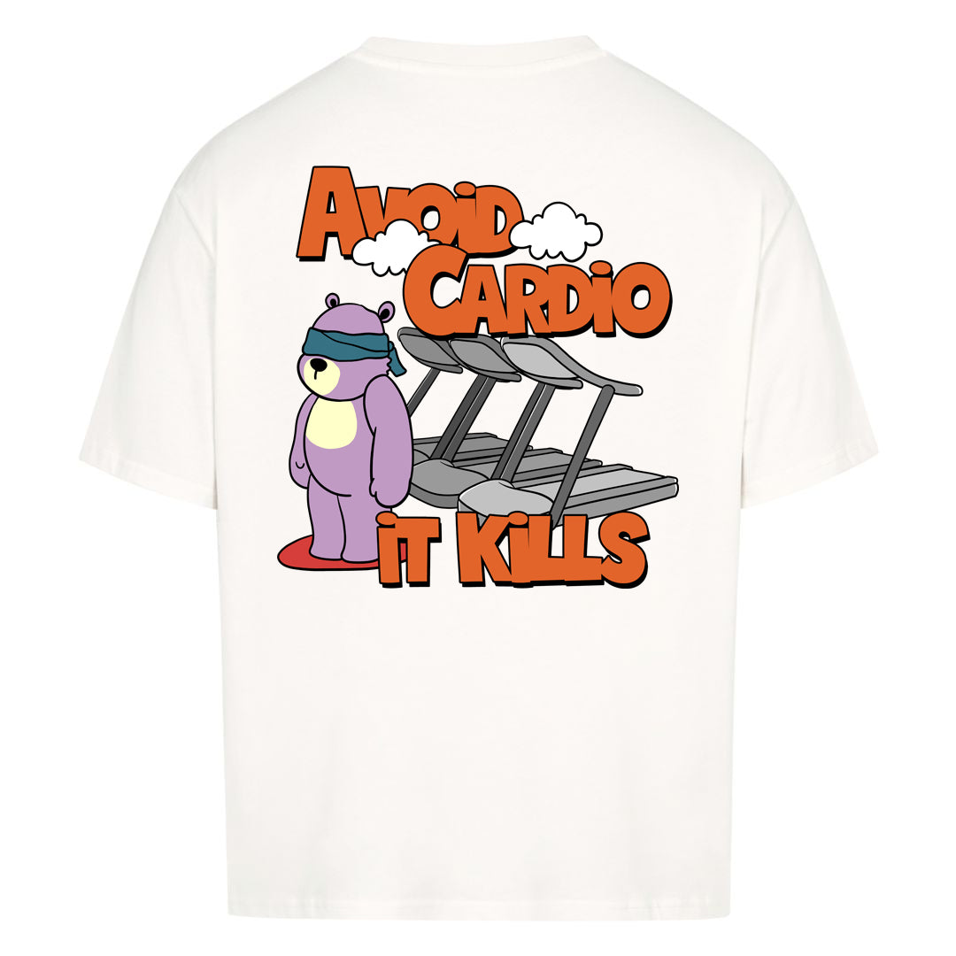 Evita le magliette cardio oversize (con stampa sul retro).