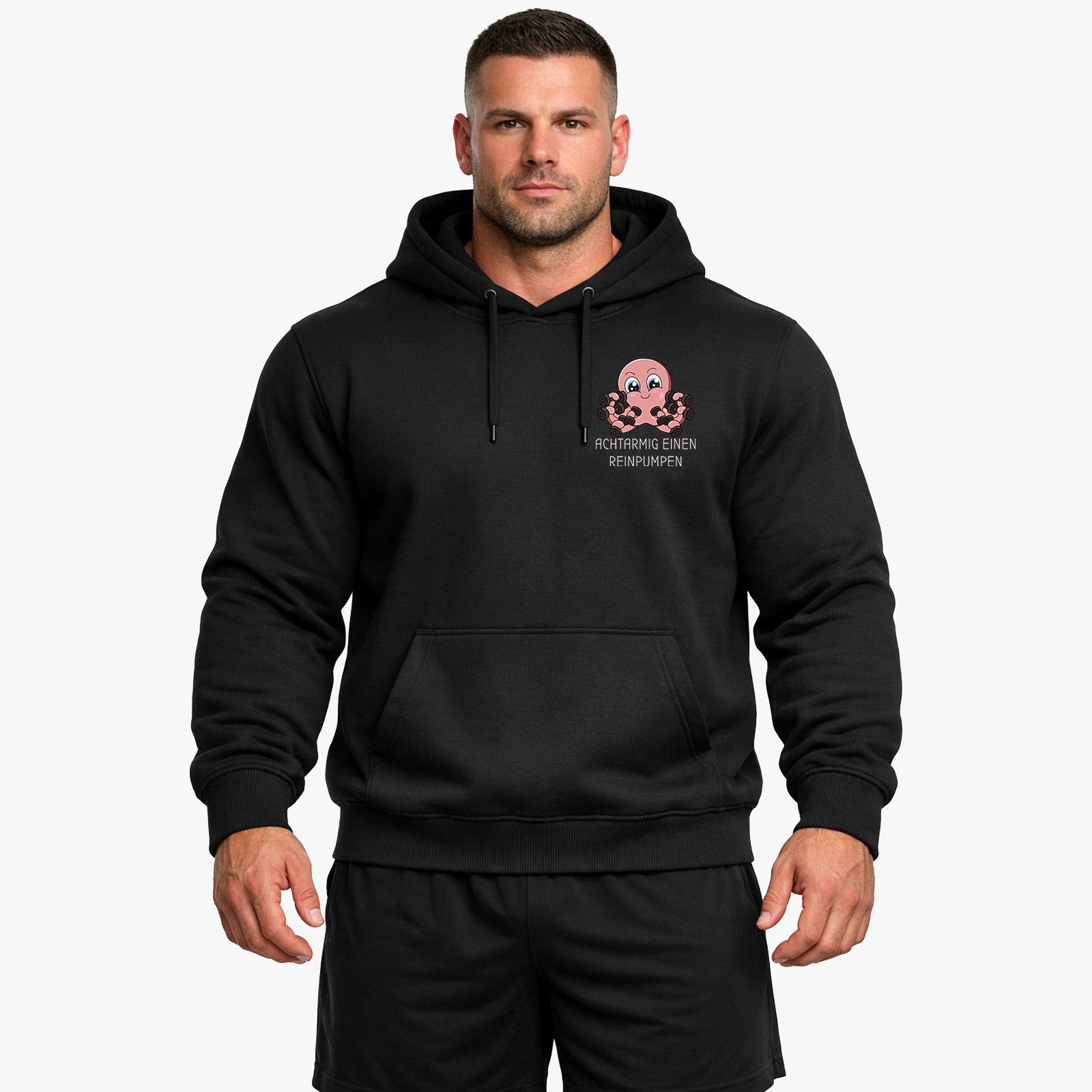 Achtarmig Hoodie