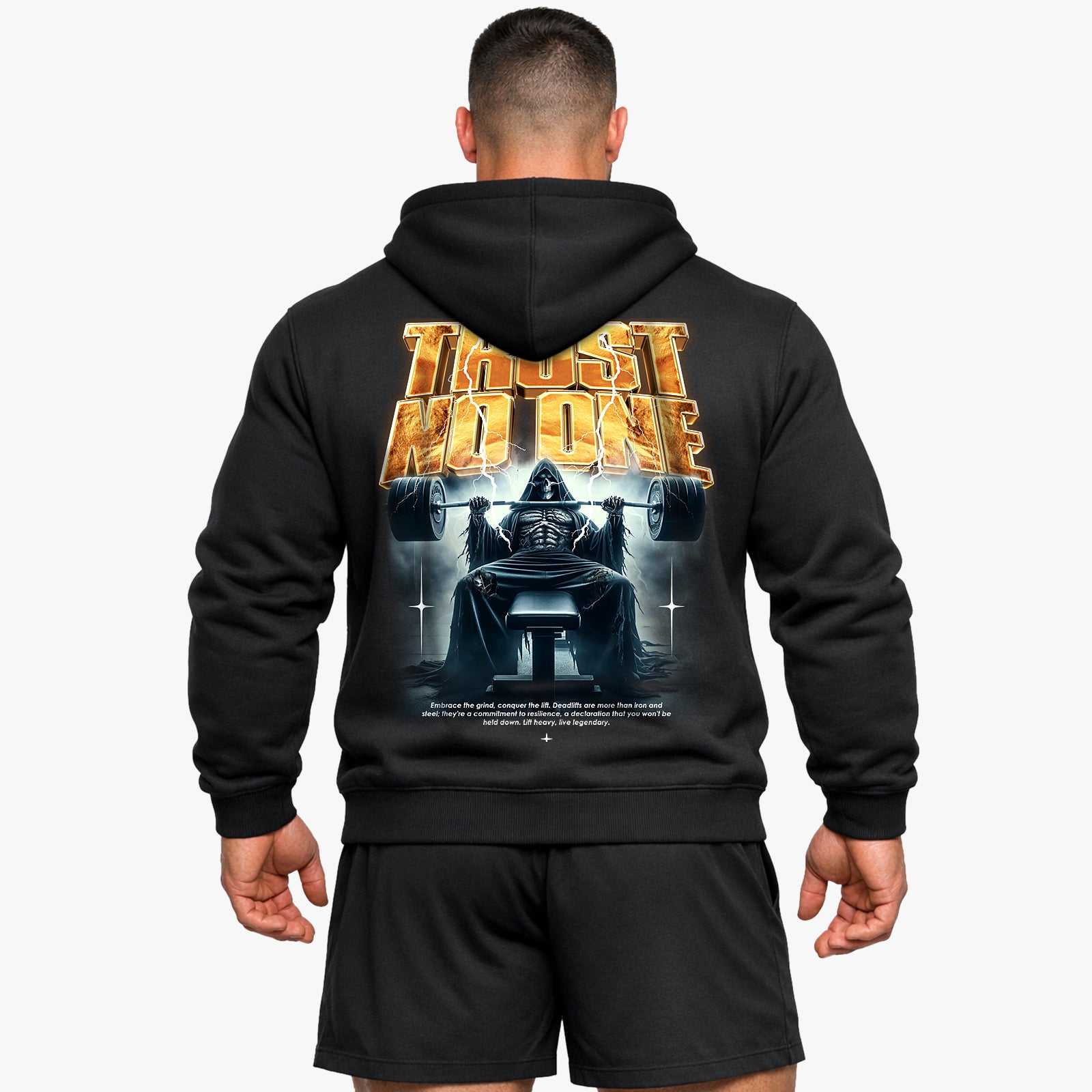 Trust no one Premium Hoodie