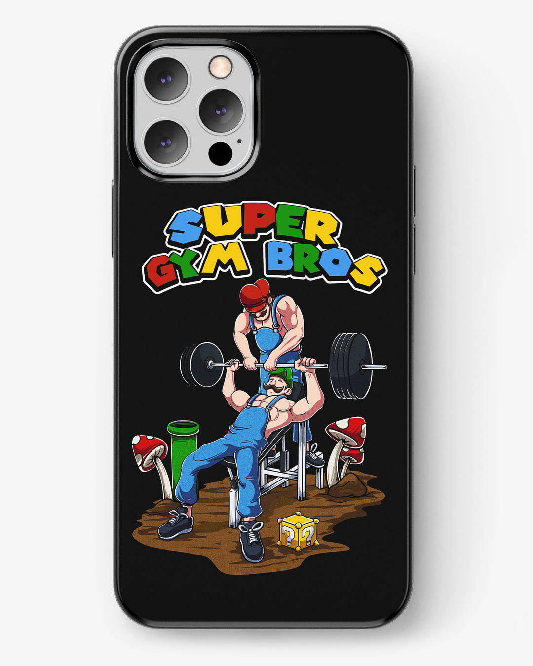 Super Gymbros iPhone Case
