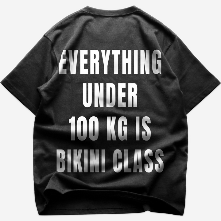 100 KG (Backprint) Oversized Shirt (Super Sale)