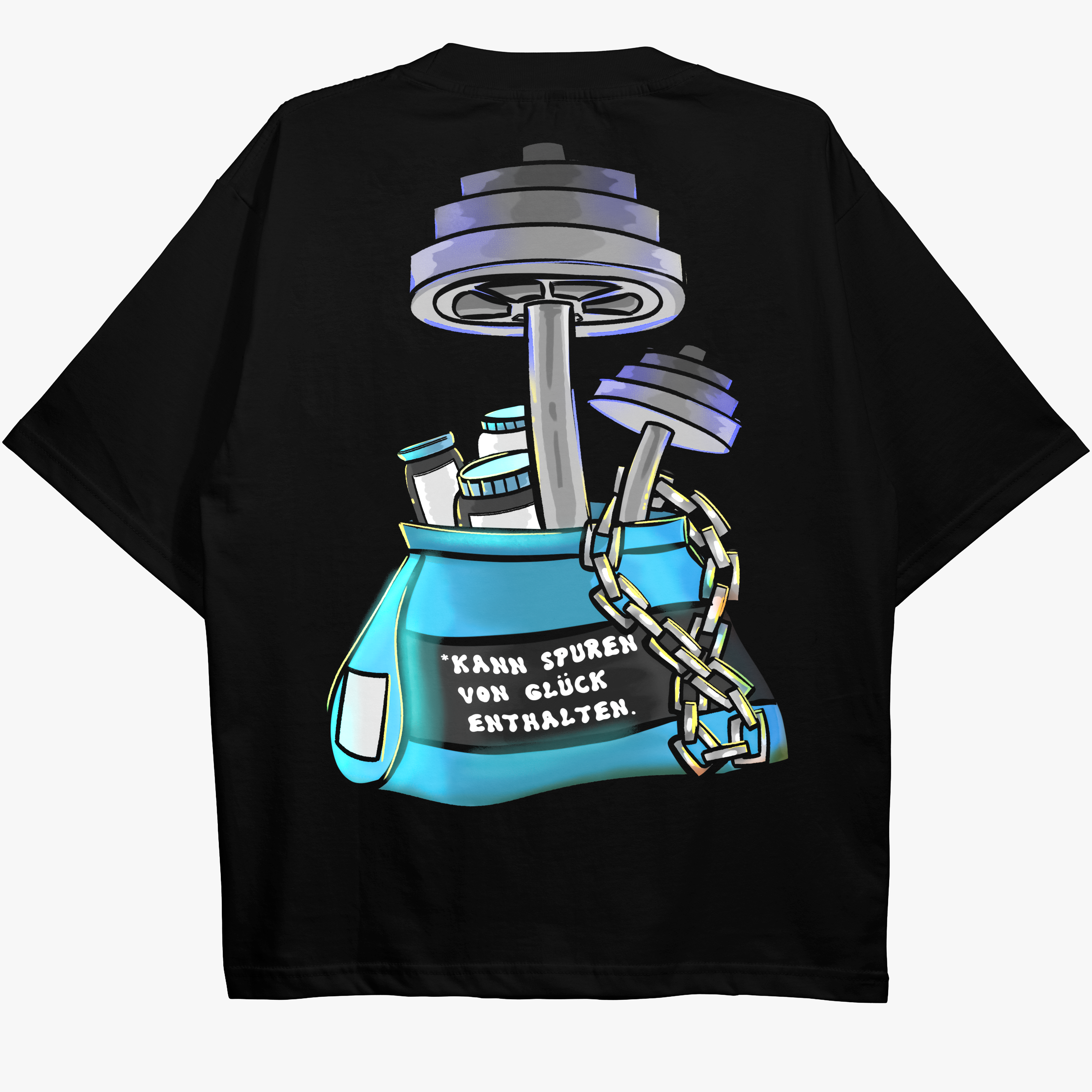 Glück (Backprint) Oversize Blast