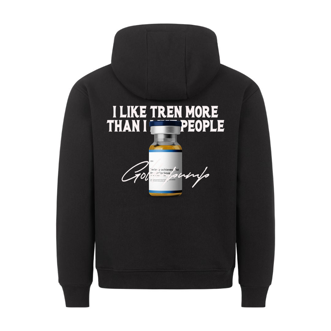 i like Tren more Oversized (Backprint) Hoodie
