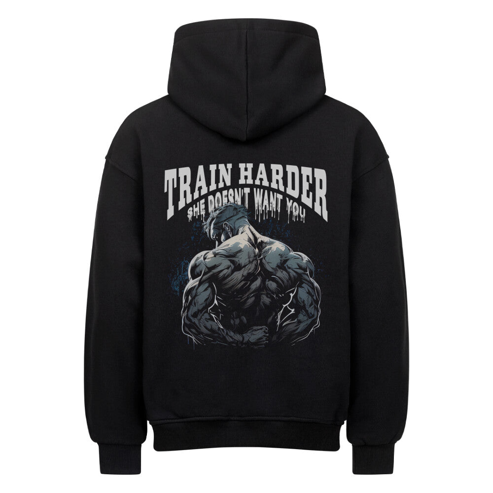 Train Harder Oversized Hoodie