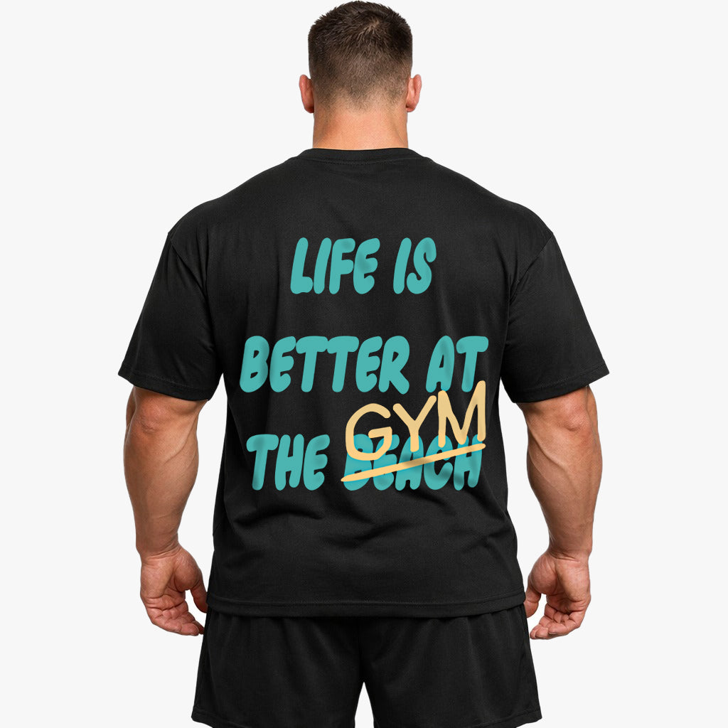 Beach (Backprint) Oversized Shirt