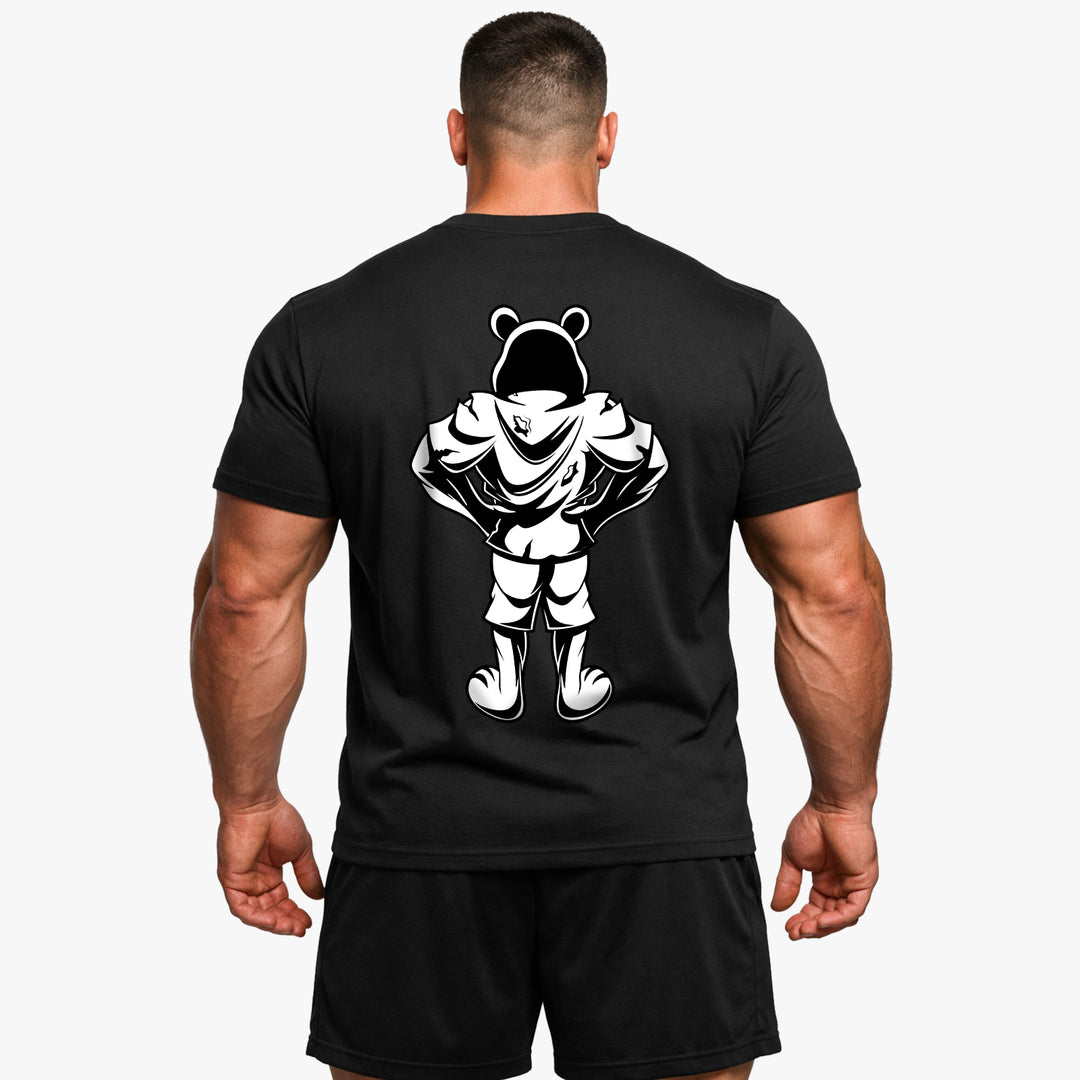 Bear (Backprint) B&W Shirt