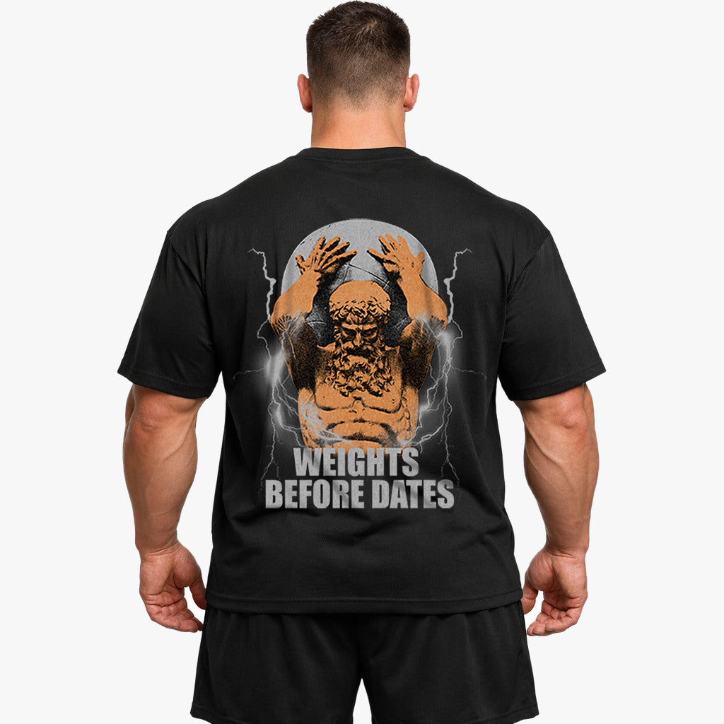 Dates (Backprint) Oversized Shirt