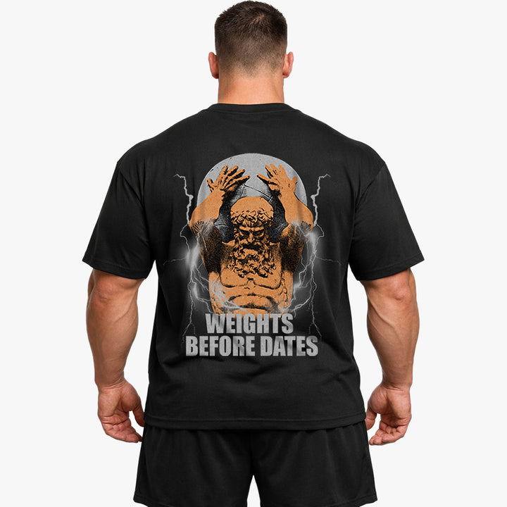 Dates (Backprint) Oversized Shirt