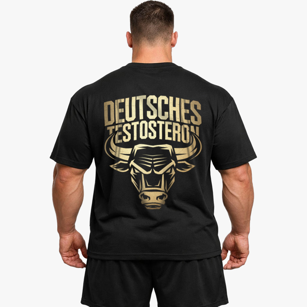 Deutsches Testo Oversized (Backprint) Shirt