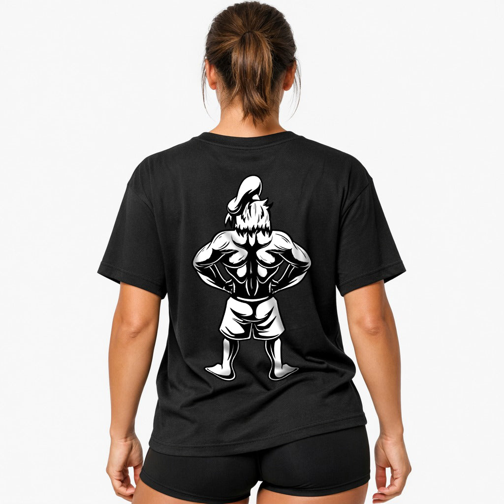 Duck (Backprint) B&W  Oversized Shirt