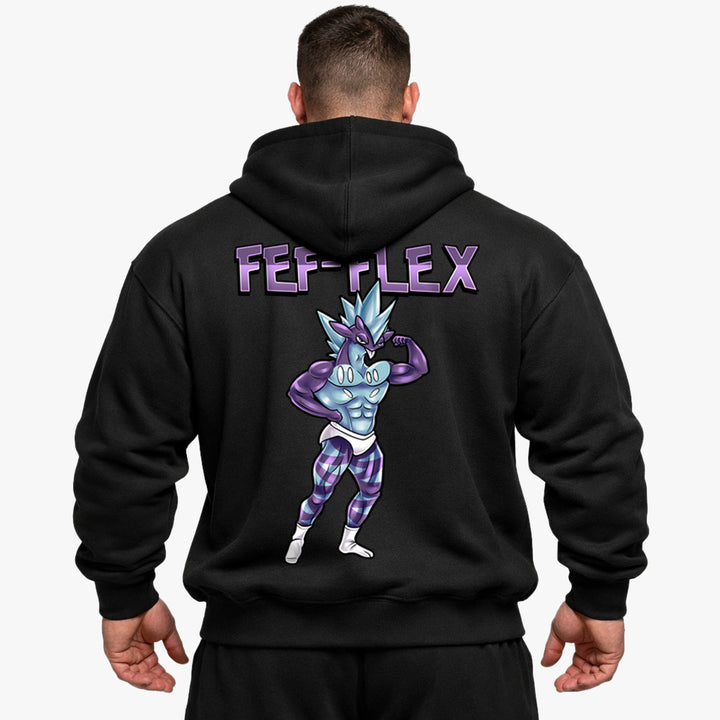 Fef-Flex (Backprint) Oversized Hoodie