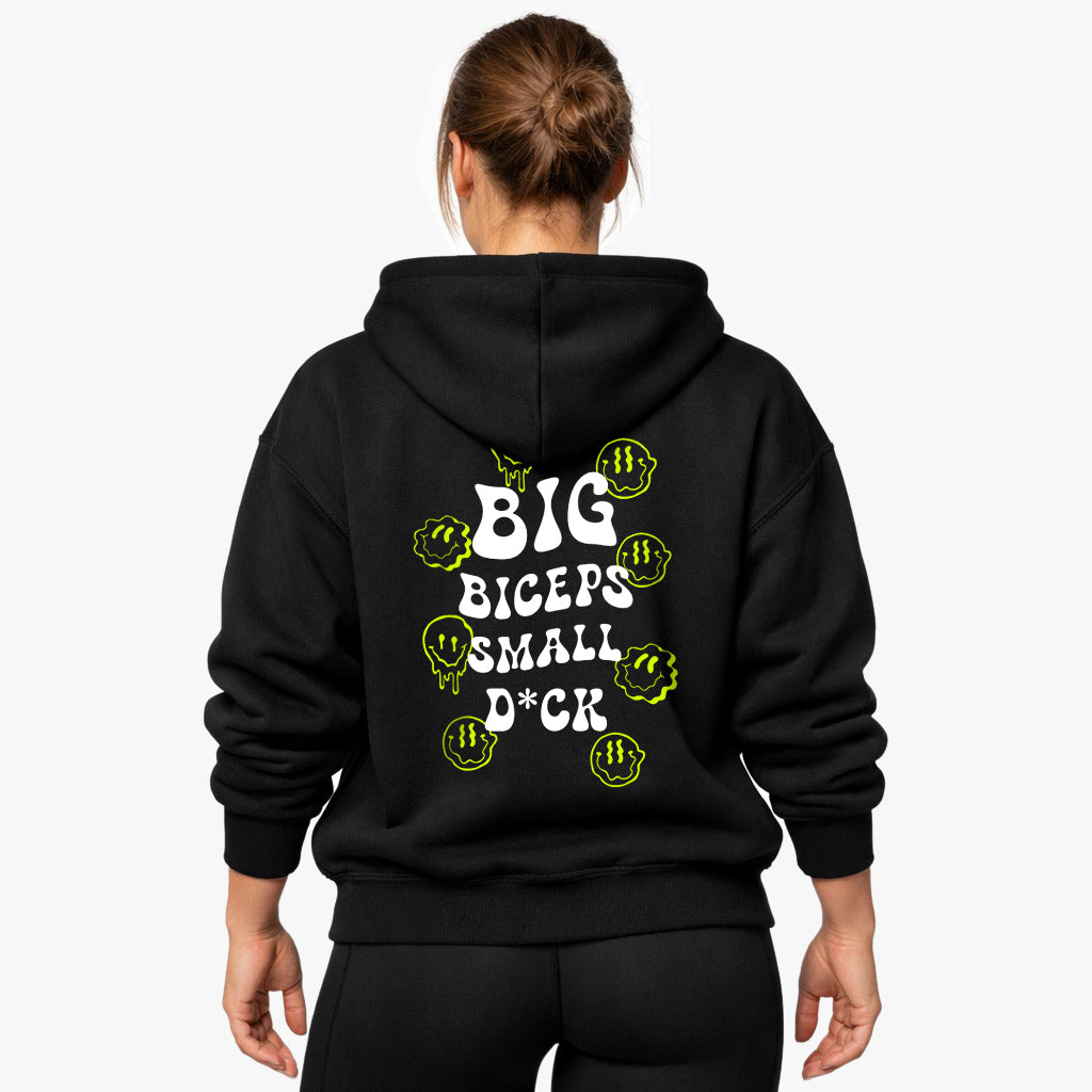 Big Biceps Small D*ck (Backprint) Oversized Hoodie