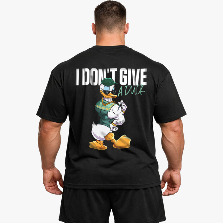 I Don't give a duck Oversized (Backprint) Shirt