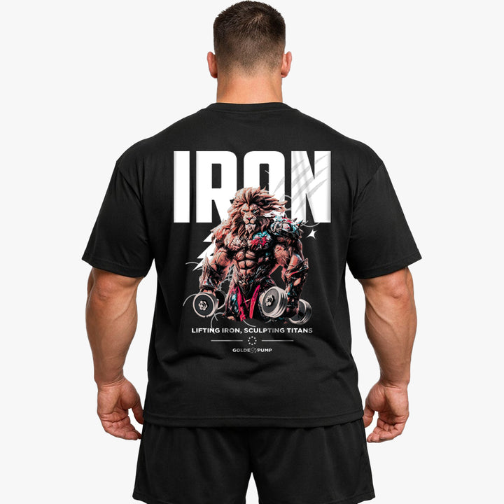 Iron-Lion (Backprint) Oversized Shirt