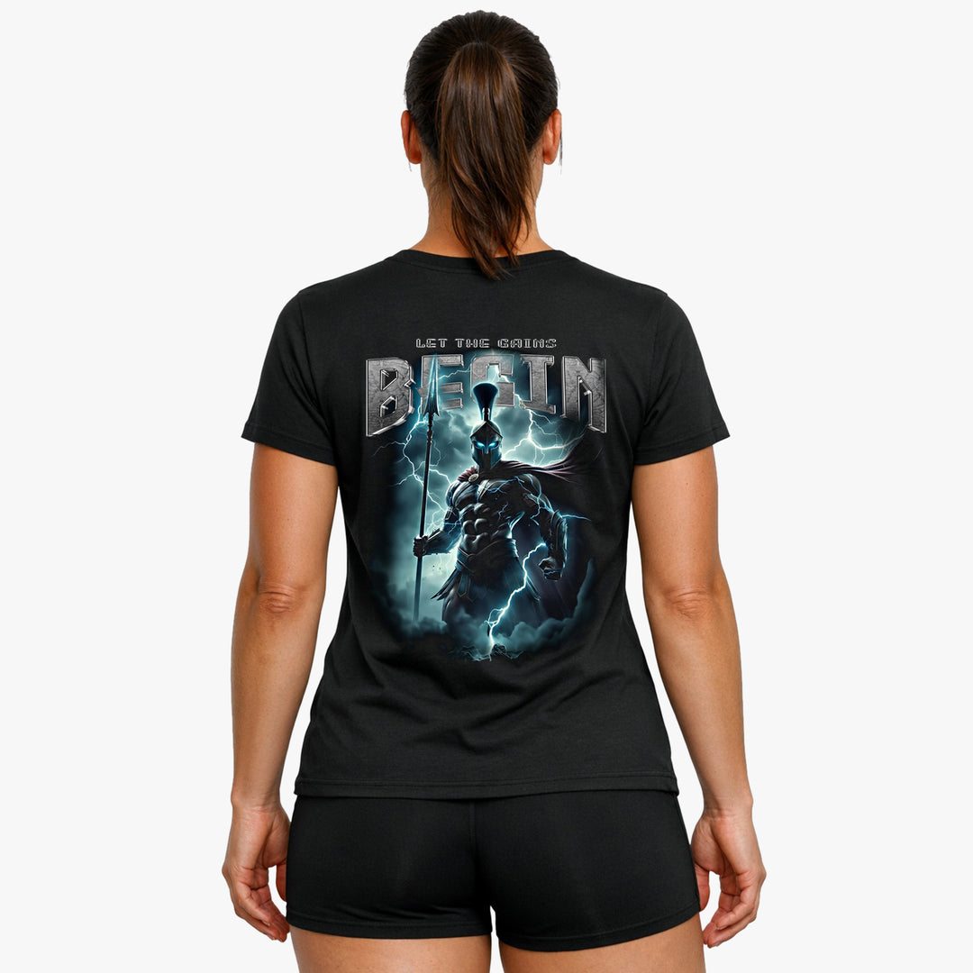 Let the gains begin (Backprint) Shirt