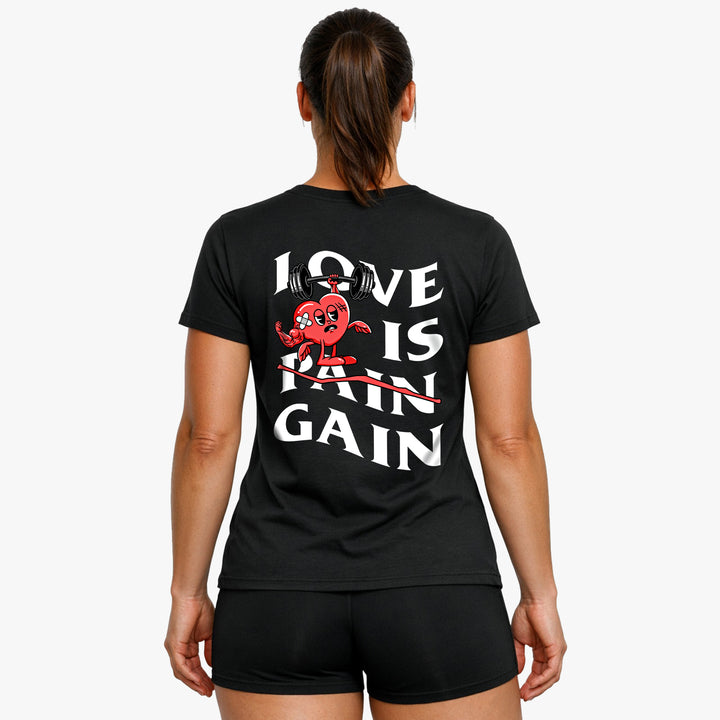 Camicia Love is Gain (retrostampa).