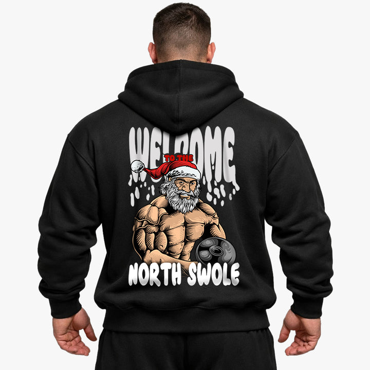North Swole (backprint) Oversized Hoodie