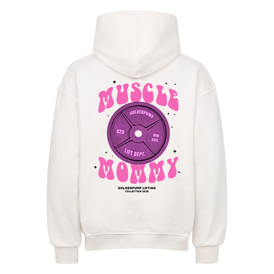 Muscle Mommy (Backprint) Oversized Hoodie
