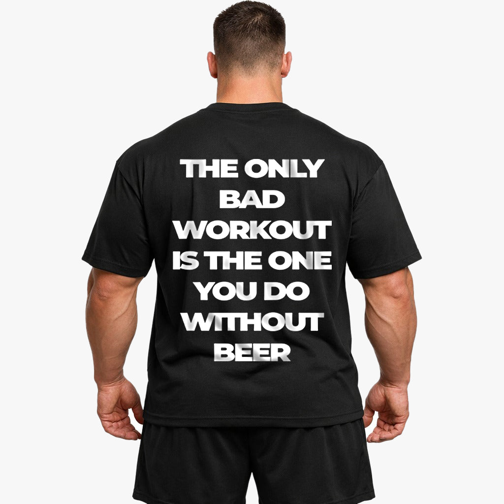 Solo un pessimo allenamento. Maglia oversize (stampa sul retro).