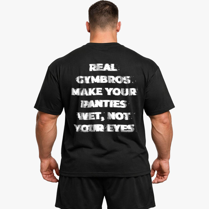 Real Gymbros (Backprint) Oversize Shirt