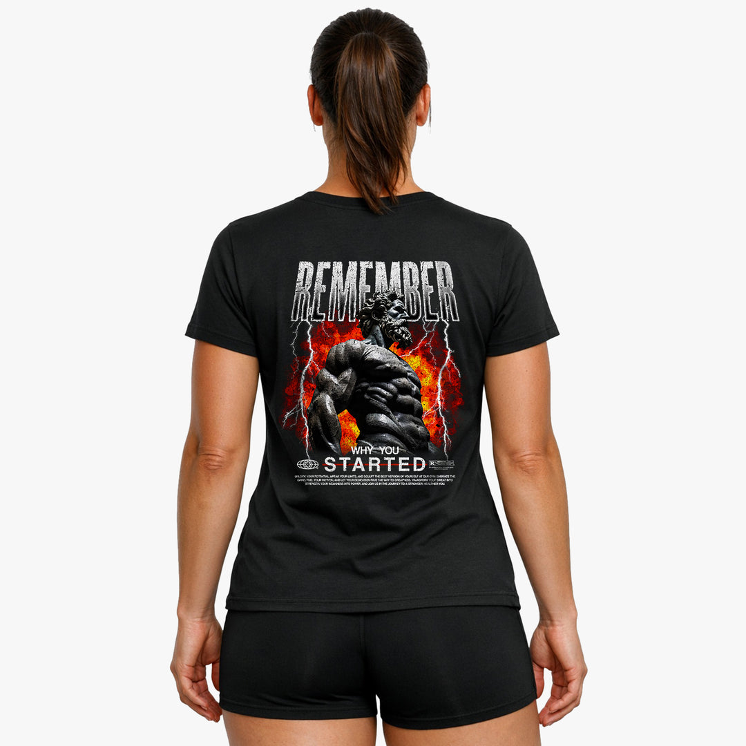 Remember Why (backprint) Shirt