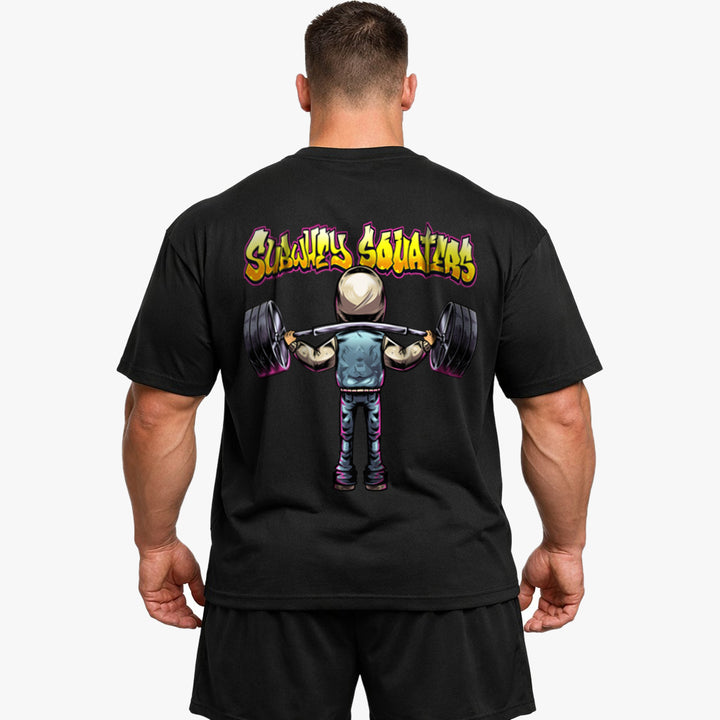 Subwhey Squaters (Backprint) Oversized Shirt