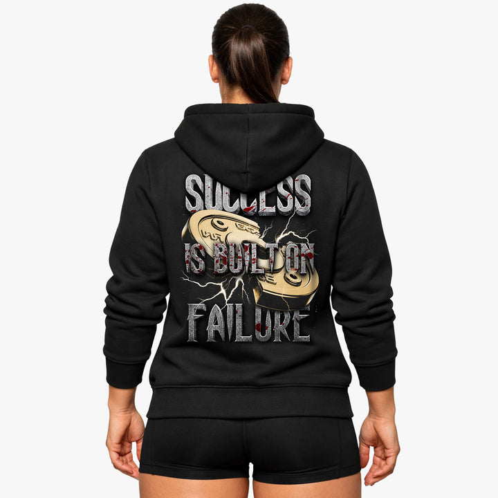 Success is built on failure (Backprint) Hoodie