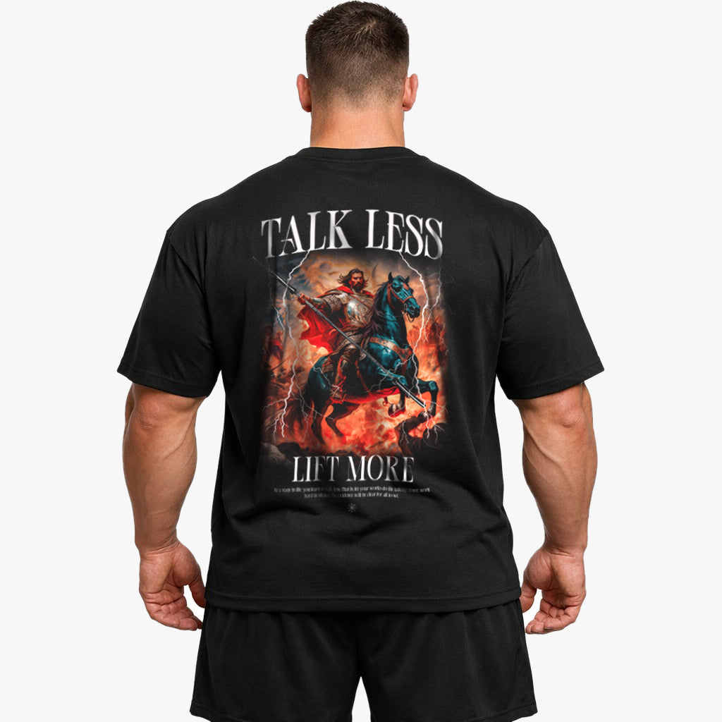 Talk less Oversized (Backprint) Shirt