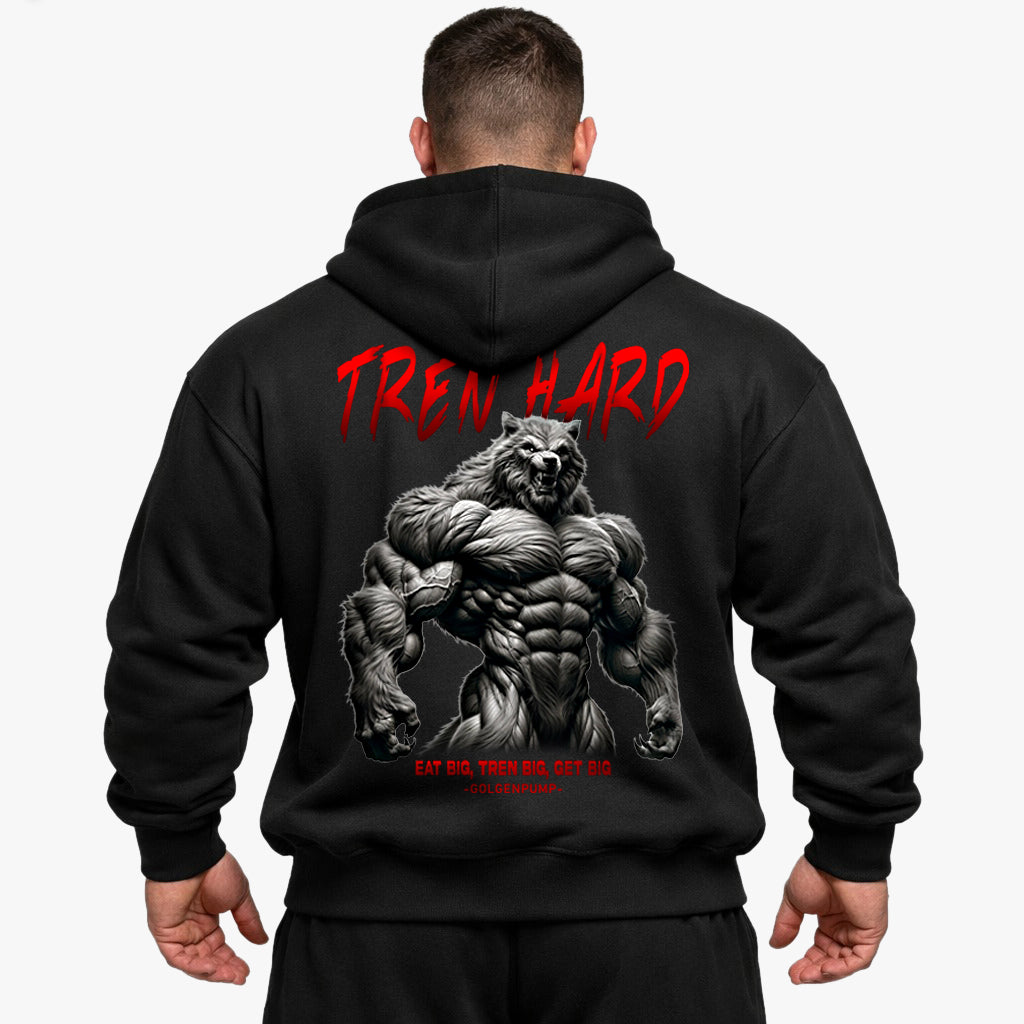 Tren Hard (Backprint) Oversized Hoodie