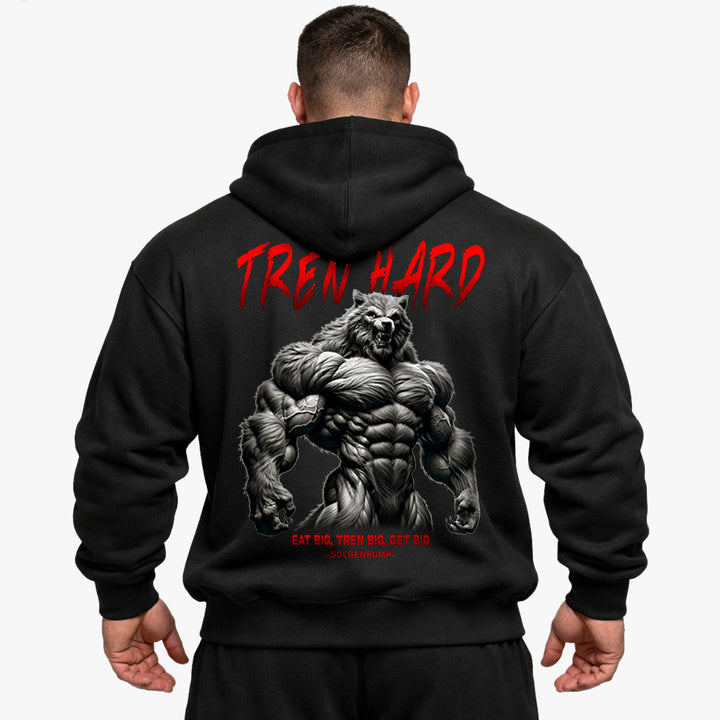 Tren Hard (Backprint) Oversized Hoodie