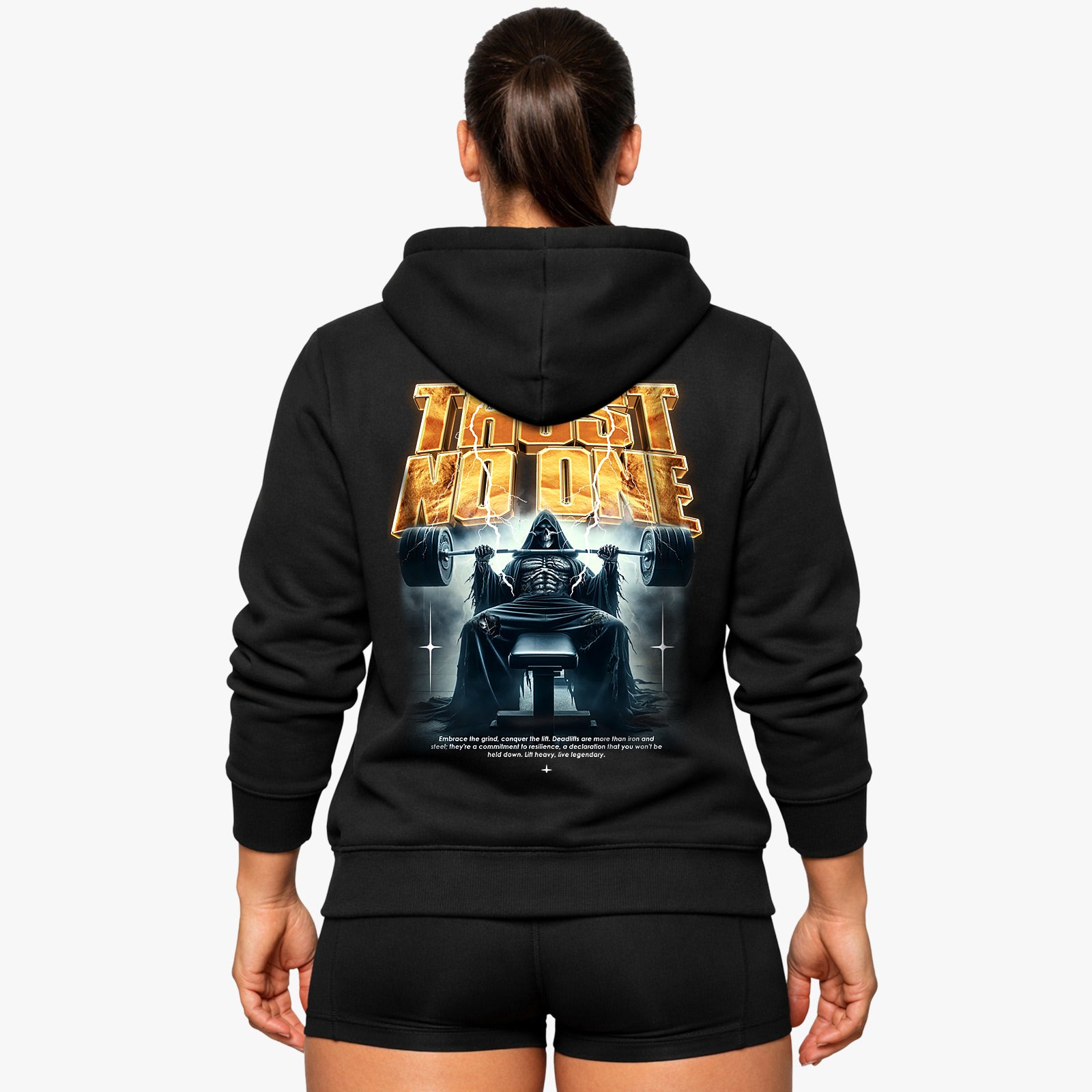 Trust no one Premium Hoodie