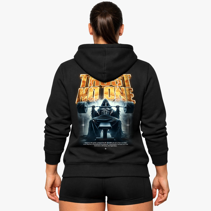 Trust no one Premium Hoodie