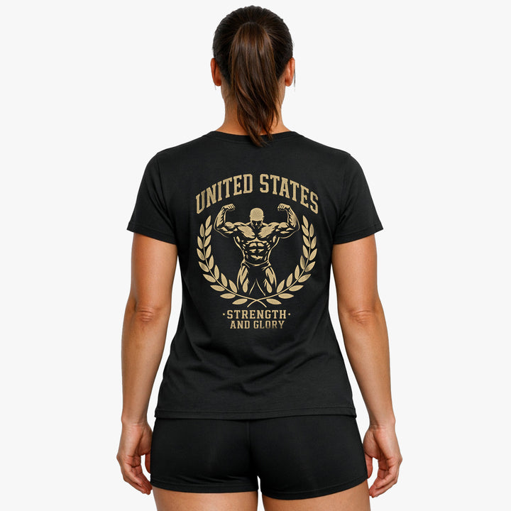 United States (Backprint) T-Shirt