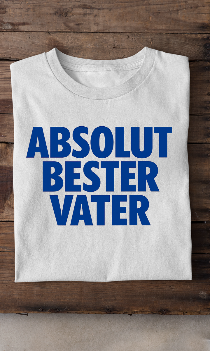 Absolut bester Vater Shirt