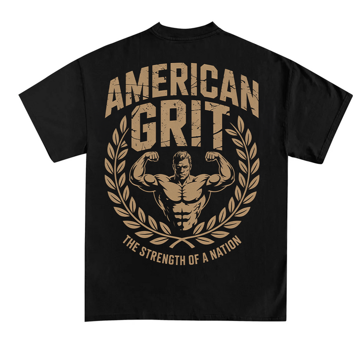 T-shirt American Grit (Backprint)