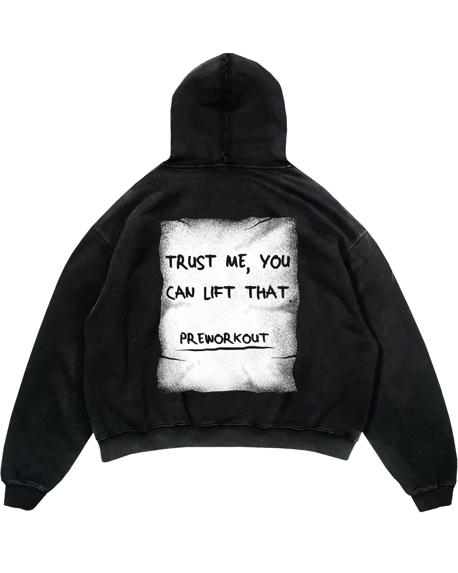 Trust me (Backprint) Oversized Hoodie