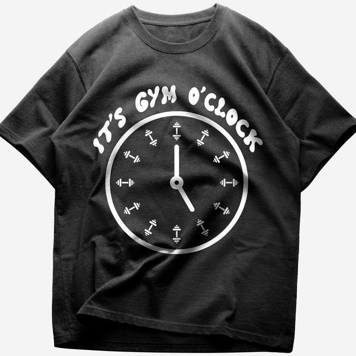 Gym o'clock Oversized Shirt