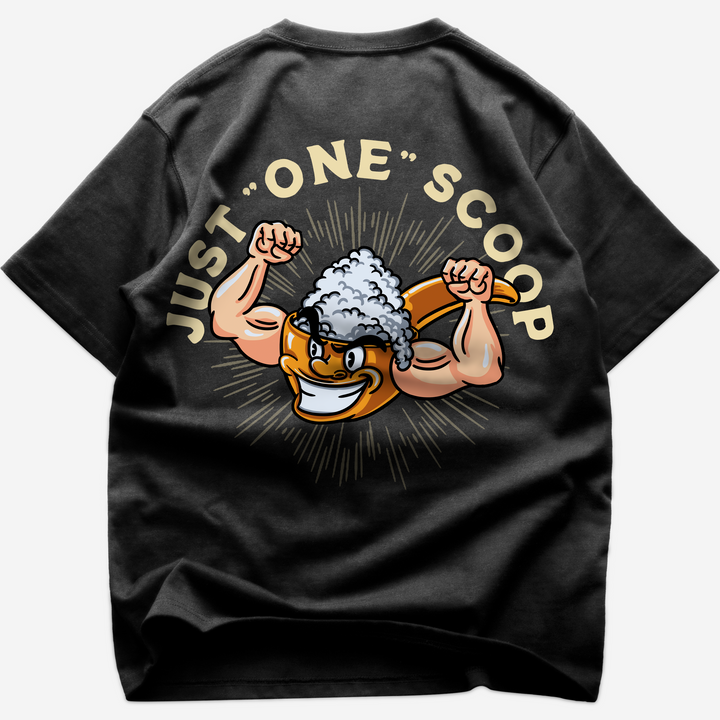 Just "One" Scoop Oversized Shirt