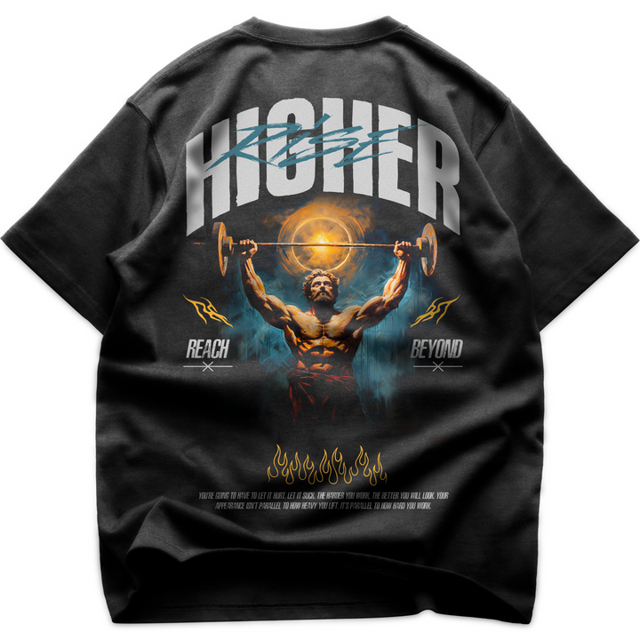 Higher (Backprint) Oversized Shirt
